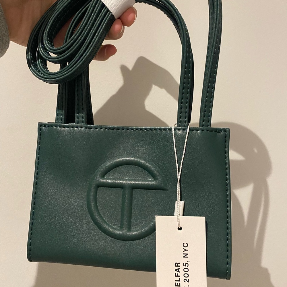 Telfar Forest Green Mini Bag - Picture 1 of 2
